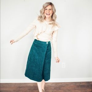 Turquoise Skirt